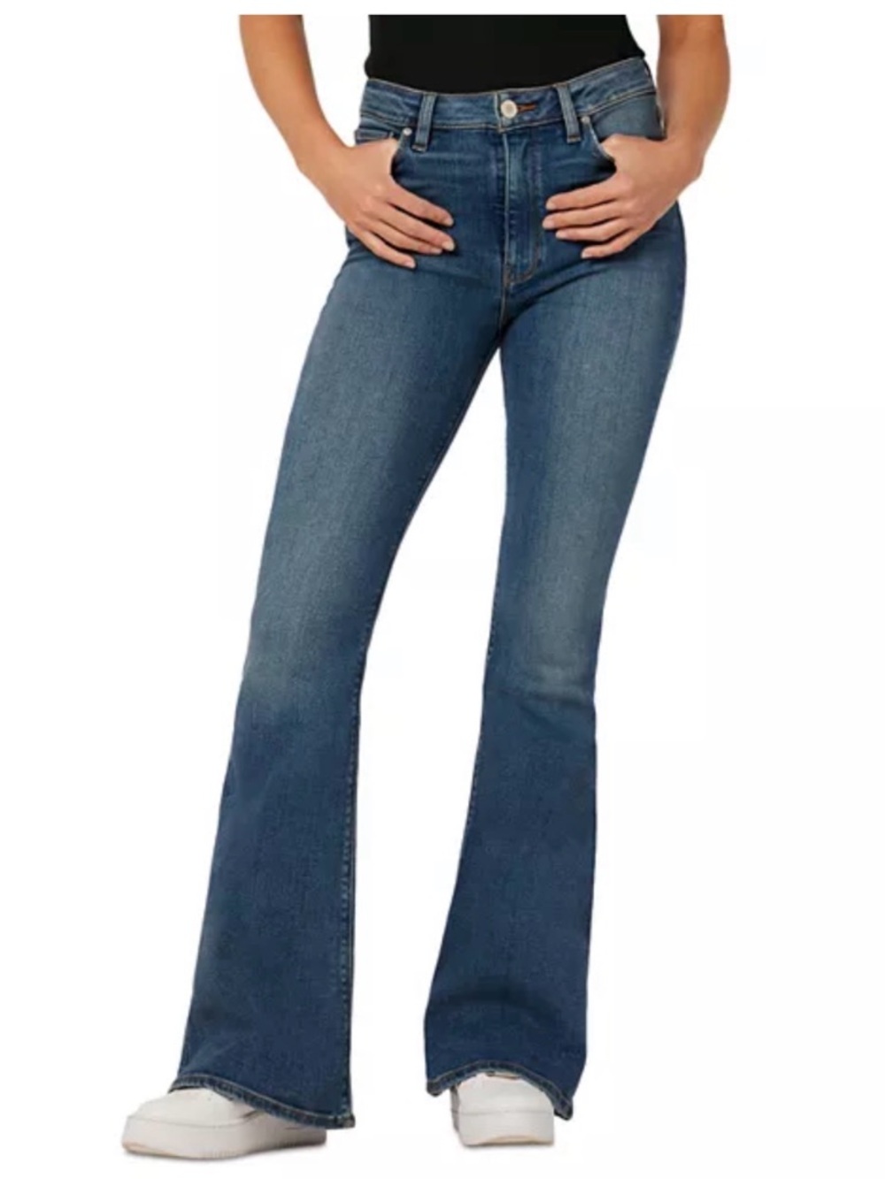 NEW Hudson
Holly High Rise Flare Leg Jeans in Sandcastle Blue Sz: 27